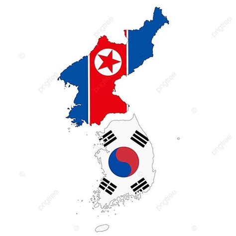 เกาหลีเหนือ เกาหลีใต้ แผนที่